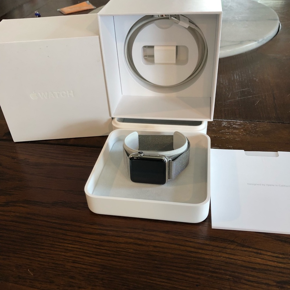 Apple Watch series 1. Stainless Steel 42mm